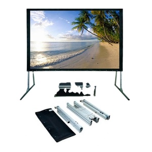 Promax <span class=keywords><strong>TSES</strong></span> 150 Zoll Vorder- und Rückprojektionsleinwand aus PVC-Gewebe für Meetings & Theater, Schnell Faltbar, 1 Jahr Garantie - Product Image 3
