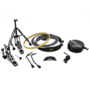 Batterie de percussions portable Beatello Jungle <span class=keywords><strong>Drum</strong></span> Set Super Travel avec grosse caisse et 2 accessoires pour débutants - Product Image 6