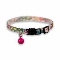 Nouveau collier pour chat personnalisé, réglable, durable, léger, en coton, mignon