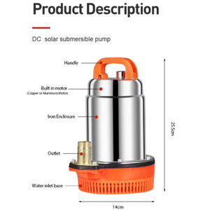<span class=keywords><strong>Pompe</strong></span> à eau solaire submersible DC basse pression 6m pour puits domestique et <span class=keywords><strong>piscine</strong></span> – Vendeur de matériaux de construction - Product Image 4