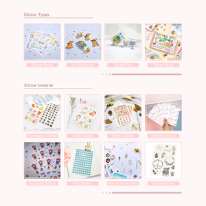 Tùy Chỉnh Mới Nhất Hợp Thời Trang PVC Rõ Ràng Dán Với Kawaii Mô Hình Cho DIY Thủ Công Mỹ Nghệ Kế Hoạch Máy Tính Xách Tay Trang Trí Nội Thất Dính Trang Trí Decals - Product Image 5