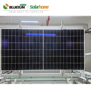 Paneles Solares Bifaciales de Doble Vidrio de 550W, Módulos Fotovoltaicos PERC de Media Celda, con Certificación CE, Disponibles en EE. UU. - Product Image 3