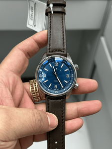 Classic Style Automatic Mechanical Watch with Genuine Leather Strap 316L Stainless Steel Case and Durable Sapphire Crystal - Product Image 2