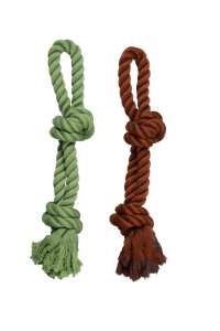 La nostra fabbrica all'ingrosso giocattoli della corda del cotone dell'animale domestico, compresi quelli per la durevolezza di addestramento, i denti di pulizia ed i cani da masticare - Product Image 3