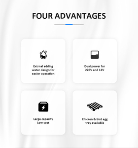 Máy Ấp Trứng Chạy Bằng Pin HHD 12V Bangladesh Để Ấp 96 Quả Trứng - Product Image 4