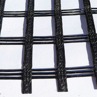 Géogrille plastique biaxiale TGSG pour le renforcement des fondations de décharges, la distribution de charge et la promotion de la capacité des sols