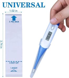 Fundas Protectoras Desechables para Termómetro Digital, Cubiertas Orales para Adultos y Niños, 100 Unidades/Caja, Consumibles Médicos al por Mayor - Product Image 2