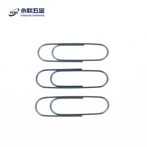 थोक कस्टम राउंड निकल प्लेटिंग कार्बन स्टील मेमोरी रिटर्न बकल पेपर क्लिप कार्यालय स्टेशनरी आपूर्ति - Product Image 3