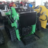 Für Kompaktlader mit EPA-Motor, Benzinbetriebener Traktorlader, Frontlader, Multifunktional mit Mehrfachanbaugeräten
