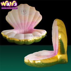 Vàng <span class=keywords><strong>Inflatable</strong></span> <span class=keywords><strong>Shell</strong></span> <span class=keywords><strong>Float</strong></span> bóng/khổng lồ vỏ biển Hình dạng/<span class=keywords><strong>Inflatable</strong></span> vỏ biển với ngọc trai - Product Image 1