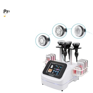 Masseur abdominal amincissant 5 en 1, 40K 50Khz, appareil de lifting du visage à ultravacuum pour éliminer la graisse, 8 coussinets lipo - Product Image 2