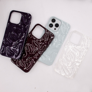เคสโทรศัพท์ TPU จากผู้ผลิตสำหรับ <span class=keywords><strong>iPhone</strong></span> <span class=keywords><strong>6</strong></span> <span class=keywords><strong>Plus</strong></span> XS Max 17 Pro Max เคสโทรศัพท์ TPU ลายคลื่นกลอส - Product Image 6