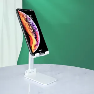 Soporte plegable portátil para teléfono móvil, base ajustable de altura para tableta, iPad, a prueba de agua