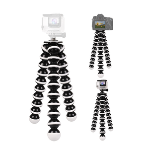 Trípode Profesional de Fibra de Carbono Hongdak para Cámara, Mini Trípode Flexible Tipo Pulpo, Trípode <span class=keywords><strong>Gorilla</strong></span> para Cámara y Teléfono Móvil - Product Image 1