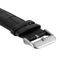 Montres à quartz de qualité supérieure de marque de luxe, vente en gros d'usine, bracelet en cuir, logo personnalisé, mouvement de montre pour hommes