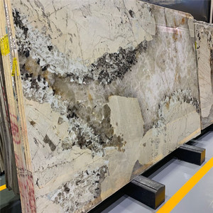 Pandora Granite est une sorte de granit beige ivoire extraite au Brésil. Cette pierre est particulièrement bonne pour les comptoirs, les monuments - Product Image 6