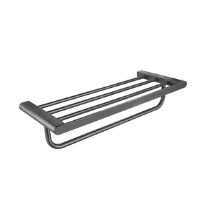 Prateleira de chuveiro para parede, suporte de prateleira para toalha, acessórios para casa e banheiro - Product Image 1