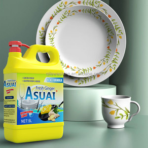 Détergent Liquide Écologique Haute Efficacité Moussant pour Linge, Éliminateur de Taches d'Huile, <span class=keywords><strong>Parfum</strong></span> Pomme Citron Orange, Prix Abordable - Product Image 4