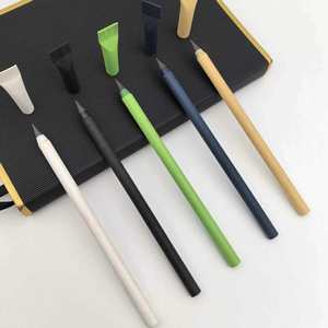 Stylo publicitaire en papier kraft recyclable personnalisé, stylo à bille en carton écologique extrêmement économique pour la promotion - Product Image 3