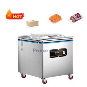 Machine à emballer sous vide à chambre unique Machine à emballer sous vide plate pour viande, riz, <span class=keywords><strong>poulet</strong></span> entier, saucisse, noix de cajou, thermoformage - Product Image 1