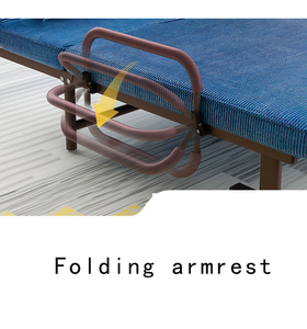 Modern Furniture <strong>Single</strong> Sofa <strong>Adjustable</strong> Metal Folding Sofa <strong>Bed</strong> Wall <strong>Bed</strong> - Product Image 6