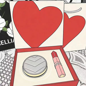 Ensemble de <span class=keywords><strong>maquillage</strong></span> rose édition limitée haut de gamme personnalisé, nouveau produit, best-seller, lot de deux pièces, échantillon gratuit - Product Image 5