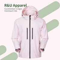 Veste de randonnée imperméable unisexe avec logo personnalisé, nouvelle conception, pour le travail en extérieur, pour hommes et femmes