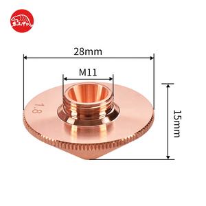 หัวฉีดเลเซอร์ไฟเบอร์ หัวเลเซอร์ สภาพใหม่ ราคาแข่งขัน ความยาวคลื่น 1064 นาโนเมตร อายุการใช้งานยาวนาน เครื่องมือจัดตำแหน่งไฟเบอร์ - Product Image 3