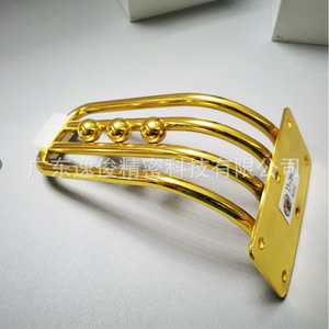 Gold Carbon Steel Furniture <b>Legs</b> 150MM Heavy Duty Industrial Design <b>For</b> Bed And Cupboard - Product Image 1