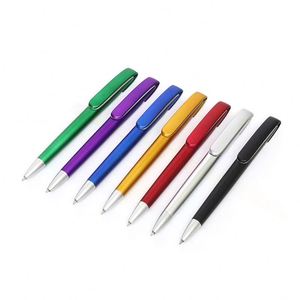 Plastic Twist <b>Ballpoint</b> <b>Pen</b> Solid Matching Clip Custom Logo Metal Advertising <b>Pen</b> for Business Trade Show Promotional Gift - Product Image 3