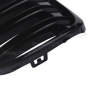 Calandre avant double lamelles noire brillante pour BMW X1 F48 F49 2016 2017 2018 2019 XDrive - Accessoires automobiles - Product Image 6