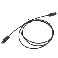 Cable de Audio Digital de Fibra Óptica OD22, Conexión de TV, Salida SPDIF, 1 Metro, Alta Definición, Estable, Plateado
