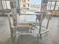 Système de mélange automatique de poudre et de liquide à commande PLC avec vanne pneumatique pour dosage solide-liquide