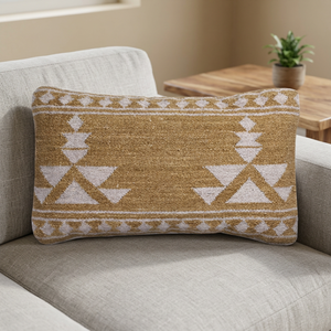 Funda de Cojín Cuadrada Hometex Moderna Negra con Rayas Tejidas Jacquard, Cierre de Cremallera, 100% Algodón, Nórdica, Ecológica, para Cojín Lumbar - Product Image 6