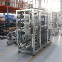 Système d'eau déionisée commercial de 1000 litres, filtre de précision RO EDI, machines de traitement d'eau ultrapure