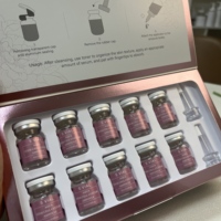 Ampoule réparatrice raffermissante hydratante pour la peau, sérum pour le visage, éclaircissant, anti-âge, anti-rides, soin de la peau, ampoules de culture de cellules souches aquatiques