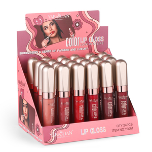 Rossetto liquido opaco 24 colori impermeabile <span class=keywords><strong>rossetti</strong></span> liquidi trucco lucidalabbra di lunga durata <span class=keywords><strong>per</strong></span> il trucco delle labbra <span class=keywords><strong>per</strong></span> le donne e le ragazze - Product Image 1