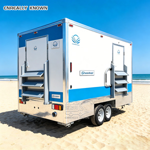Remolque de lujo OEM portátil para inodoros, duchas y baños, con sistema de compostaje móvil, fabricado en China, para camping y personas mayores - Product Image 5