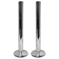 Housses de tuyaux de radiateur noir pour la maison Lot de 2 tuyaux de 200mm de long et 15mm pour chauffage central