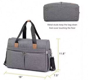 กระเป๋าผ้าอ้อมแบบมัลติฟังก์ชั่นขนาดใหญ่สำหรับเดินทาง ตัวอย่างฟรี - Product Image 2