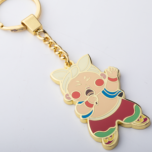 Customized Medallion Key Rings with Numerical Inscriptions