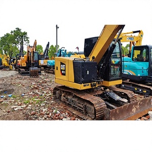 รถขุด CAT 307.5 มือสอง สีเหลือง แบบติดตั้งบนราง สำหรับงานก่อสร้าง - Product Image 1
