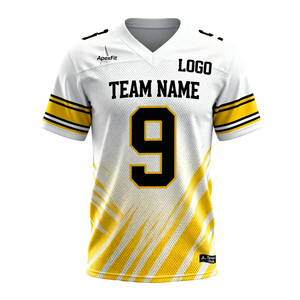 Maglia da Football Americano Unisex Ruiwo Best Seller, Uniforme Traspirante 100% Poliestere con Nomi di Squadra Personalizzati per Adulti - Product Image 1
