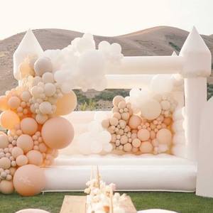 THL sauter pull rebondissant maison <span class=keywords><strong>ballon</strong></span> décoration bouncehouse juegos infantiles heureux gonflable blanc château - Product Image 6