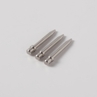 Goupille de positionnement de précision en acier sur mesure, Goupille usinée à plat CNC, Goupille de guidage conique à butée, Goupille de guidage pour gabarits et dispositifs de positionnement
