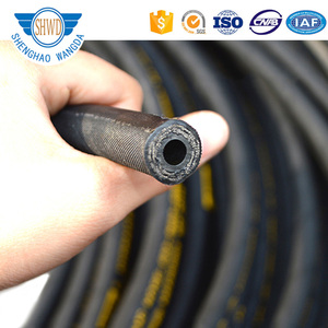 Высококачественный шланг SAE 100 R1 <span class=keywords><strong>1</strong></span>/4 дюйма 3/4 дюйма, один стальной провод высокого давления, плетеный гидравлический резиновый шланг, Гидравлический Шланг - Product Image 3