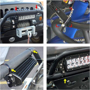 ขายึดไฟรถยนต์อเนกประสงค์ อลูมิเนียมอัลลอยด์ สำหรับติดตั้งกันชนหน้า - Product Image 5