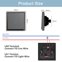 ABUK-Conector Ethernet RJ11 de alimentación de panel mate para PC, interruptor de pared, HDMI, puerto de datos, enchufe de placa de pared