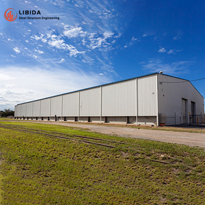 Usine de conception moderne Entrepôt préfabriqué en acier Bâtiment de structures métalliques préfabriquées à ossature spatiale - Product Image 2