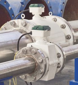 Dn400 Elektromagnetische Flow Meter 10 Inch Inline Digitale Magmeter 4-20ma Rs485 Voor Afvalwater Slurry Effluent Warm Water - Product Image 5